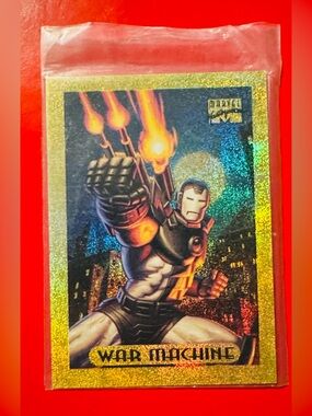 1993 Marvel Masterpieces Holofoil Trading Cards Spider-Man,Scarlet Witch,War Mac